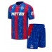 Dětské fotbalový komplet Crystal Palace Eddie Nketiah #9 Domácí košile 2024-25 Krátkým Rukávem